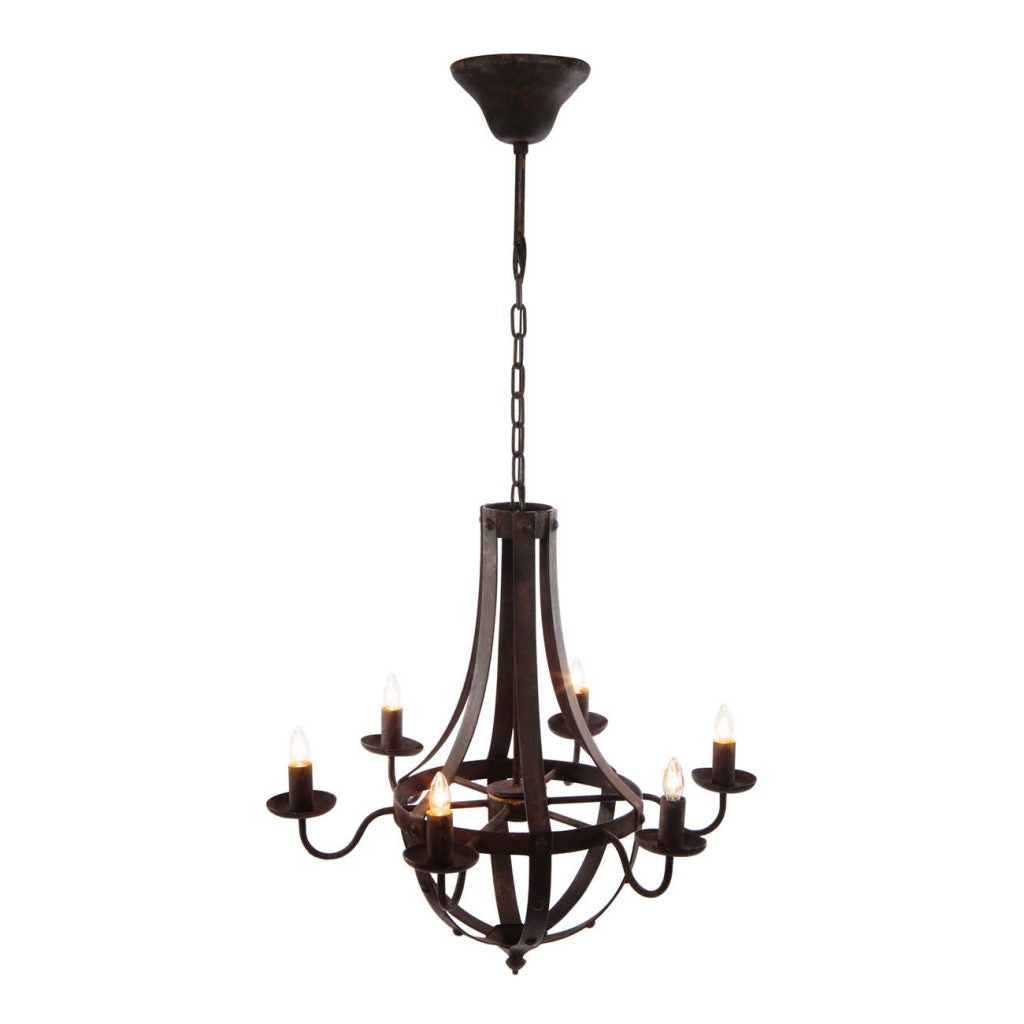 Mireya 6-Light Metal Chandelier