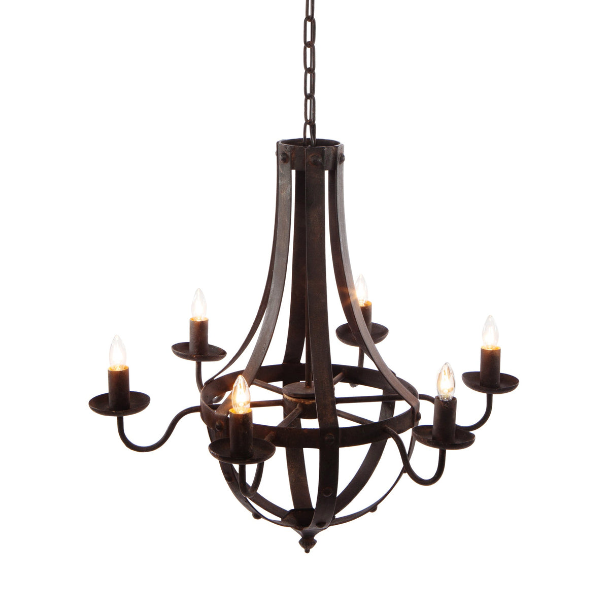 Mireya 6-Light Metal Chandelier