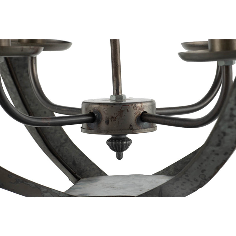 Nia 4-Light Metal Chandelier