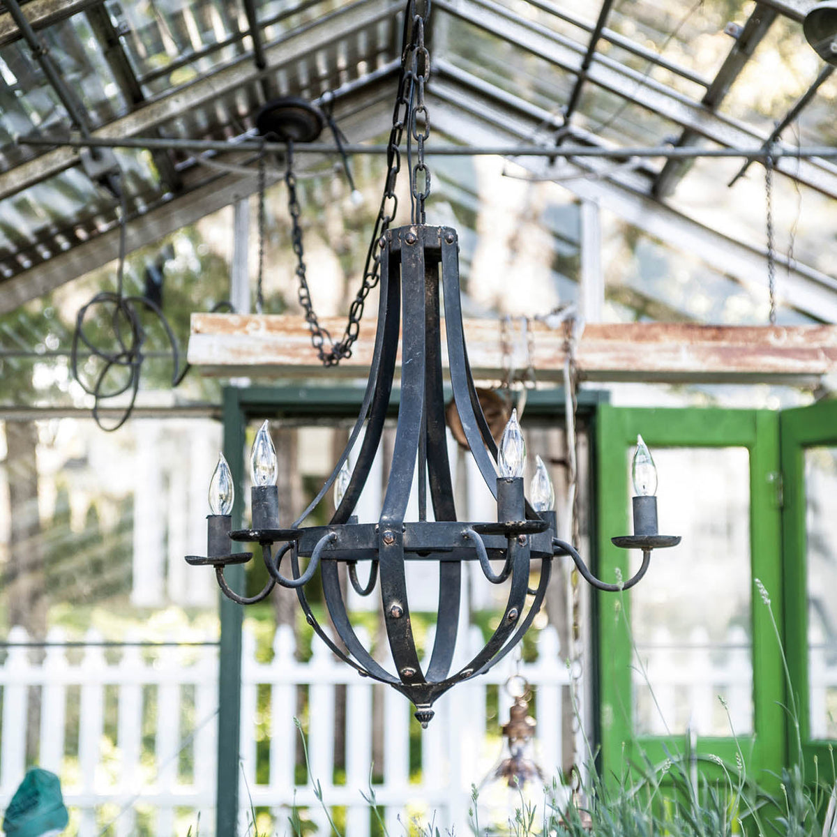Mireya 6-Light Metal Chandelier