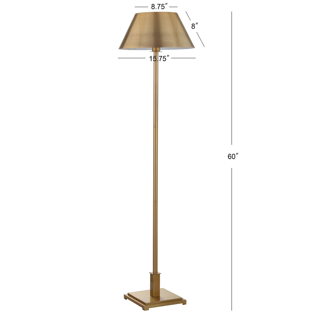 Roxy Metal LED Floor Lamp
